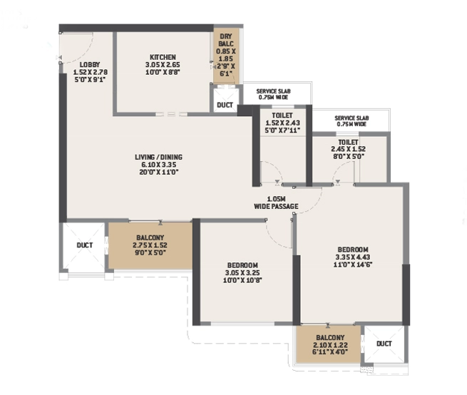 VTP Highflyers  - Floor Plan