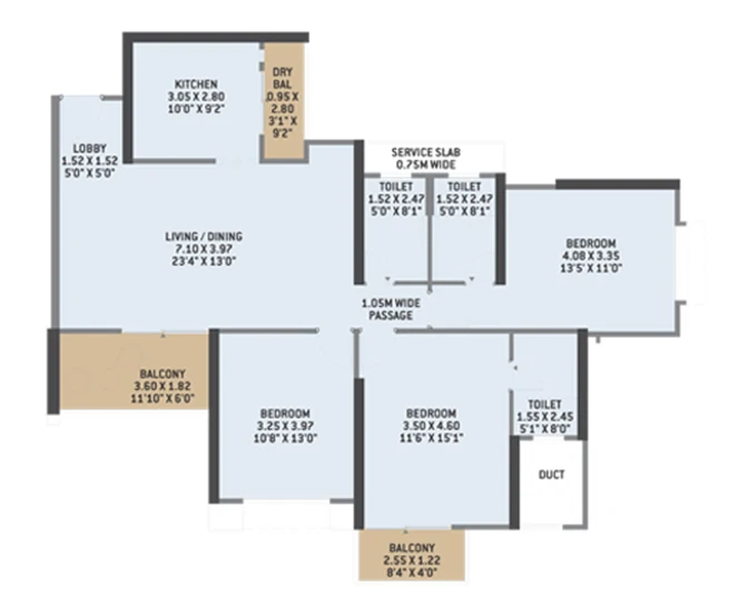 VTP Highflyers  - Floor Plan